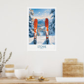 Poster Destination de ski Art 1 (Cuisine)