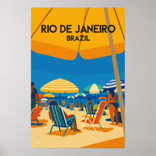 Poster Destination de vacances d'été