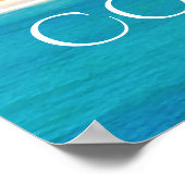 Poster Destination de voyage Perth Australie (Coin)