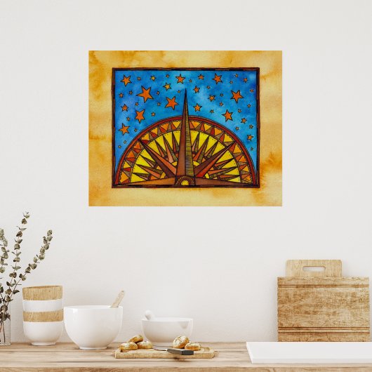 Poster Destination, Univers (Cuisine)