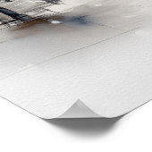 Poster Destination Voyage Londres Watercolor Wall Art (Coin)