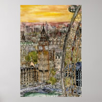 Destinations | Aquarelle Big Ben & London Eye