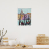 Poster Destinations | Deux gondolas à Venise (Cuisine)