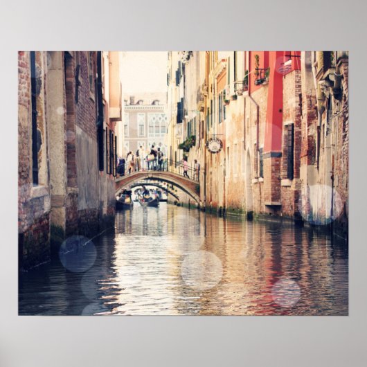 Poster Destinations | Venice Gondolas Photographie (Devant)