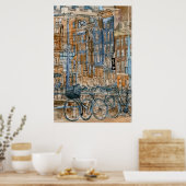 Poster Destinations | Watercolor New York City View (Cuisine)