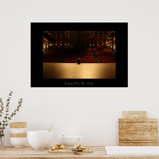 Poster ...destiné à la scène (Cuisine)