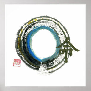 Poster Destinée en Zen, Enso