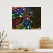 Poster Destinées animales de Franz Marc Expressionnisme A (Cuisine)