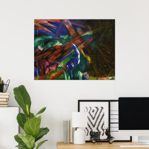 Poster Destinées animales de Franz Marc Expressionnisme A