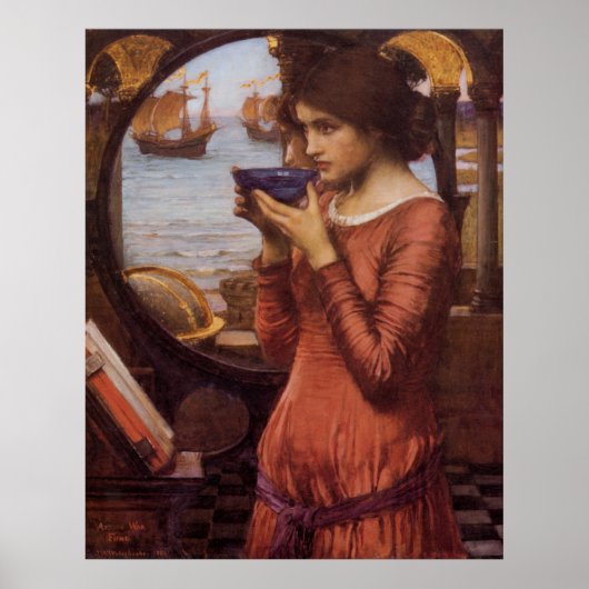 Poster Destiny John William Waterhouse (Devant)