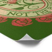 Poster Destroy the patriarchy not the planet Feminist (Coin)