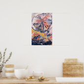 Poster Détail de bois pétrifié, Arizona (Cuisine)