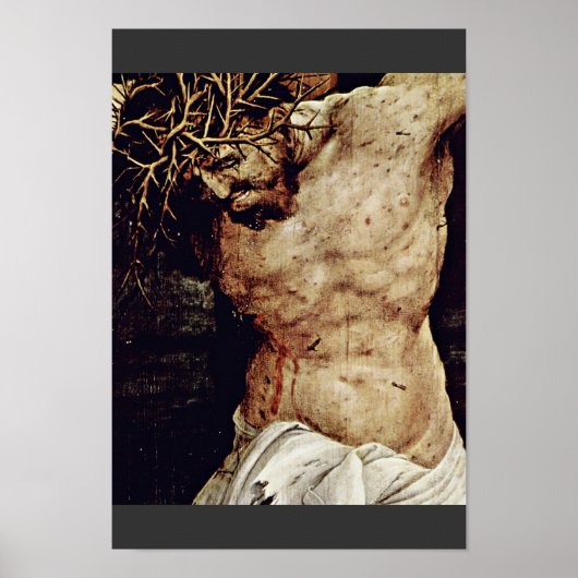Poster Détail De La Crucifixion Par Grünewald Mathis Goth (Devant)