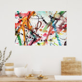 Poster Détail de la danse chromatique 1 (Cuisine)