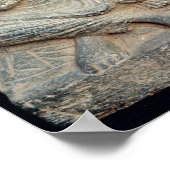 Poster Détail de la frise de secours représentant un sièg (Coin)