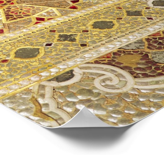 Poster Détail de la galerie des miroirs (Coin)