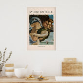 Poster Détail de la Naissance de Vénus de Botticelli Zeph (Cuisine)