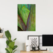 Poster Détail de la plante d'Agave (Bureau à domicile)