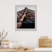 Poster Détail de la tour Eiffel (Cuisine)