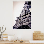 Poster Détail de la tour Eiffel, Paris, France (Cuisine)