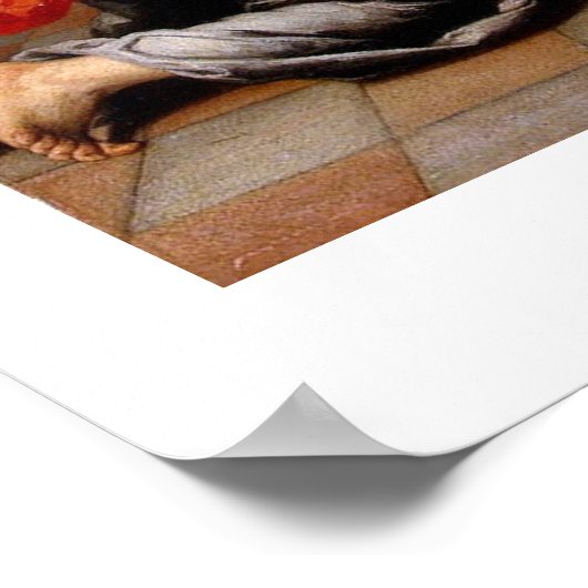 Poster Détail De L'Annonciation Par Murillo Esteban Perez (Coin)