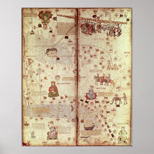 Poster Détail de l'Asie du Catalan (Devant)