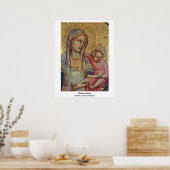 Poster Détail De Madonna Par Don Lorenzo Monaco (Cuisine)