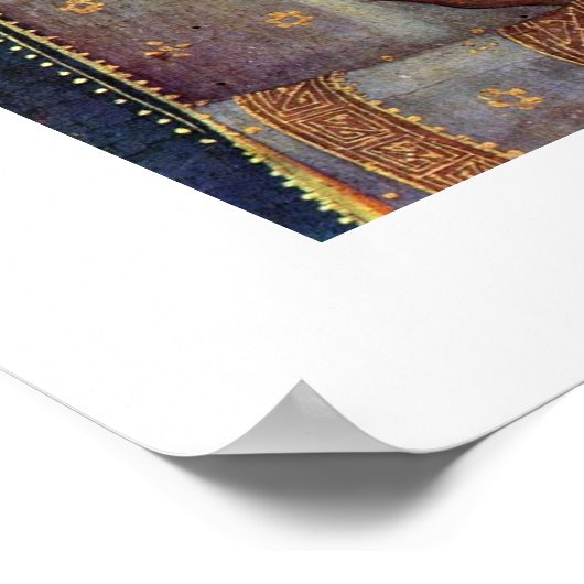 Poster Détail De Madonna Par Don Lorenzo Monaco (Coin)