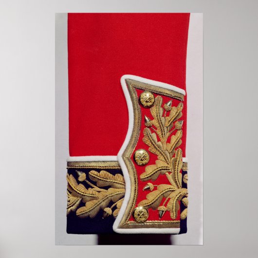 Poster Détail de manche d'un uniforme de l'armée britanni (Devant)