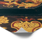 Poster Détail de marqueterie du buffet (Coin)