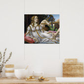 Poster Détail de Vénus, Vénus et Mars par Botticelli (Cuisine)