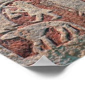 Poster Détail des chiffres illustrant une saga (Coin)