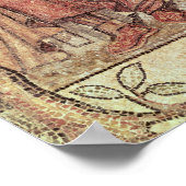 Poster Détail d'Orphée charmant les animaux (Coin)