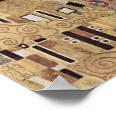 Poster Détail du baiser - Gustav Klimt (Coin)