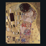 Poster Détail du baiser - Gustav Klimt<br><div class="desc">Célèbre tableau romantique de Gustav Klimt. Le Kiss est un beau chef-d'oeuvre pour les amateurs de grands arts. C'est un détail merveilleux de cette peinture classique.</div>