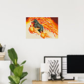 Poster Détail du cauchemar (Bureau à domicile)