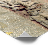 Poster Détail du Portico De la Gloria (Coin)