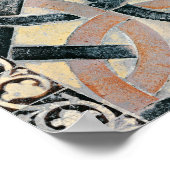 Poster Détail du trottoir (Coin)