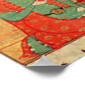 Poster Détail d'un banquet avec des musiciens (Coin)