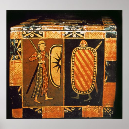 Poster Détail d'un coffre mariage (Devant)