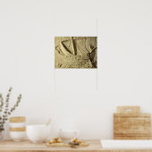 Poster Détail d'un soulagement d'un bateau, d'un sarcopha (Cuisine)