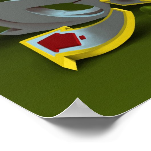 Poster Détail "FRAIS" (Coin)