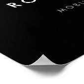 Poster Détail/Réparation automatique noir/or Téléchargeme (Coin)