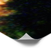 Poster Détails de la cassiopée restante de Supernova A (Coin)