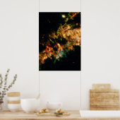 Poster Détails de la cassiopée restante de Supernova A (Cuisine)