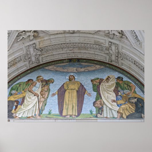 Poster Détails de la cathédrale de Berlin (Devant)