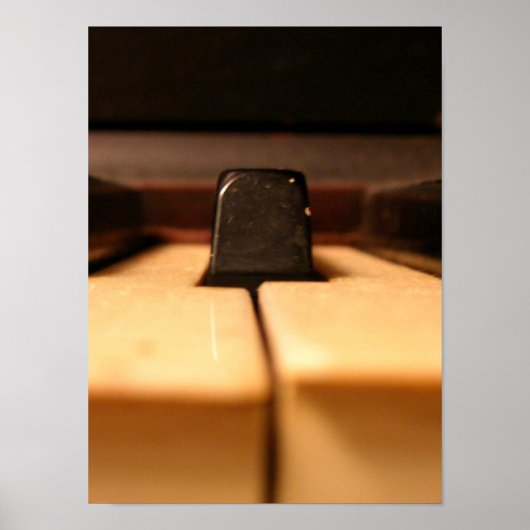 Poster Détails du piano (Devant)
