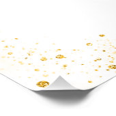 Poster Détails du programme de mariage de la parties scin (Coin)