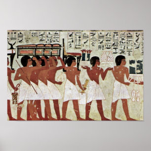 Poster Détails funèbres par DES Ramose de Maler Der