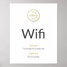 Détails Wifi Ajouter Votre Logo Entreprise